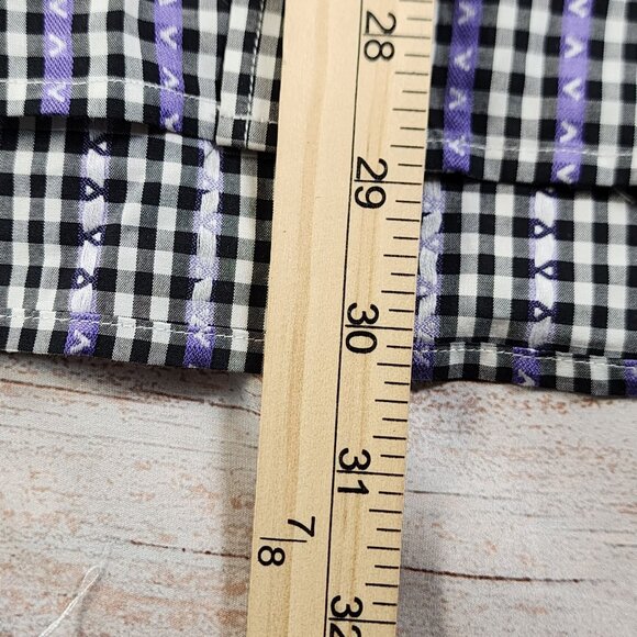 Robert Graham Mens Classic Fit Checkered Long Sleeve Shirt Large - Picture 11 of 13